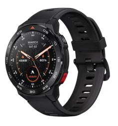 Умные часы Xiaomi Mibro GS Pro (XPAW013) c русским языком+ 2 ремешки черные