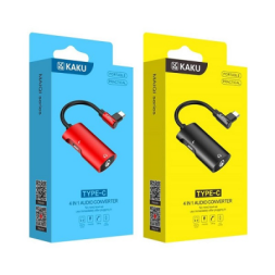 Переходник Kaku KSC-377 Lightning на 2 Lightning черный