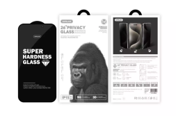 Защитное стекло Антишпион для i-Phone 15  6.1&quot; Supglass XC-12 3D