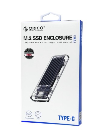 Внешний корпус для SSD M2 Orico TCM2-C3 серый