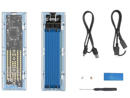 Внешний корпус для SSD M2 Orico TCM2-C3 серый