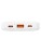 Powerbank Baseus Airpow с кабелем Type-C 10000mAh 1USB/2C 20W (PPQD090002) белый