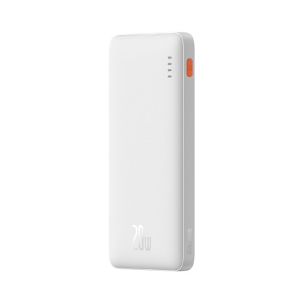 Powerbank Baseus Airpow с кабелем Type-C 10000mAh 1USB/2C 20W (PPQD090002) белый