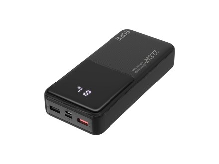 Powerbank EOFE G201 20000mAh 3A /22.5W 2USB/Type-C с дисплеем чёрный