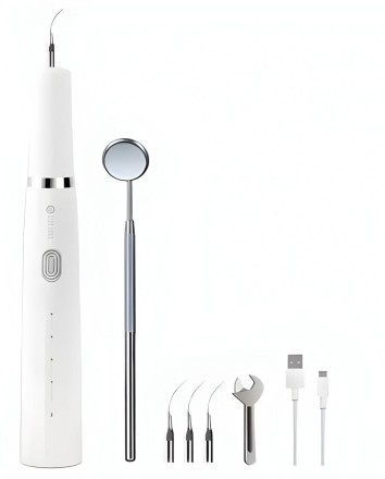 Прибор для удаления зубного камня Xiaomi Dr.Bei Ultrasonic Dental Cleaner YC2 белый