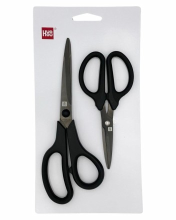 Многофункциональные ножницы HuoHou Titanium Stationery Scissors (HU0030) черные