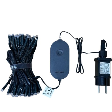 Умная гирлянда Yeelight Christmas String Lights 10м (YLYDD-0055) темно-зеленая