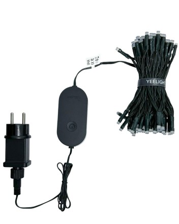 Умная гирлянда Yeelight Christmas String Lights 10м (YLYDD-0055) темно-зеленая