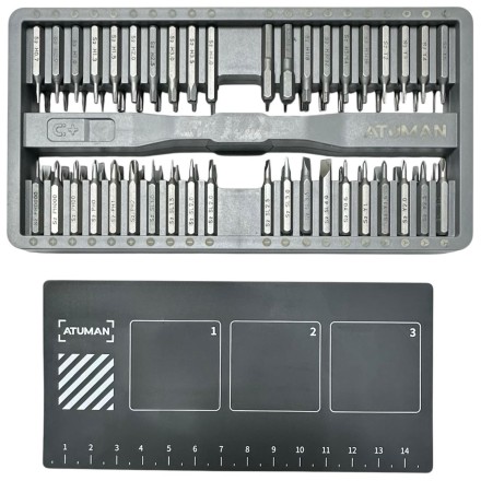 Отвертка электрическая 95в1 Xiaomi DUKA E3 Electric Precisoon Screwdriver Set черная