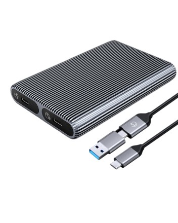 Внешний корпус для 2 SSD M2 Orico AM2C3-2N черный