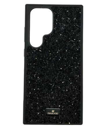Накладка для Samsung Galaxy S24 Ultra Swarovski черный