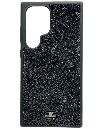 Накладка для Samsung Galaxy S24 Ultra Swarovski черный