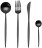 Набор столовых приборов Xiaomi Maison Maxx Modern Flatware Set (4 предмета) черный