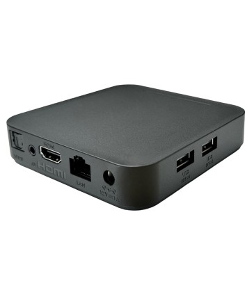 ТВ-приставка Rocktek GT1 UHD Google TV Box 2ГБ/32ГБ черная