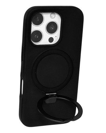 Накладка для i-Phone 16 Pro Keephone MagSnap черный