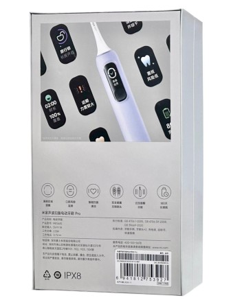 Зубная щетка электрическая Xiaomi Mijia Sonic Electric Toothbrush Pro MES610 синий