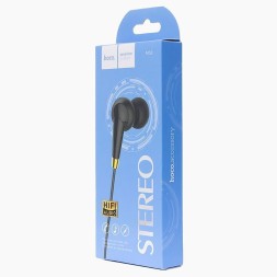 Стереонаушники Hoco M58 Amazing с микрофоном 1.2м черные