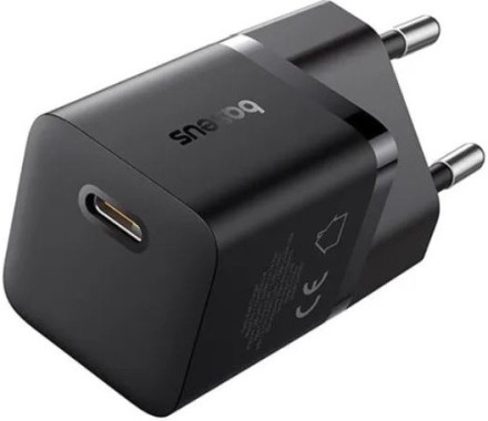 Сетевое зар. устр. Baseus GaN5 Fast Charger (mini) 1C 25W P10110909113-00 черное